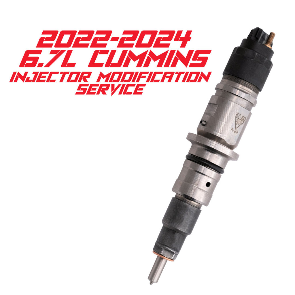 RAM 2022-2024 6.7L Cummins Injector Modification Service