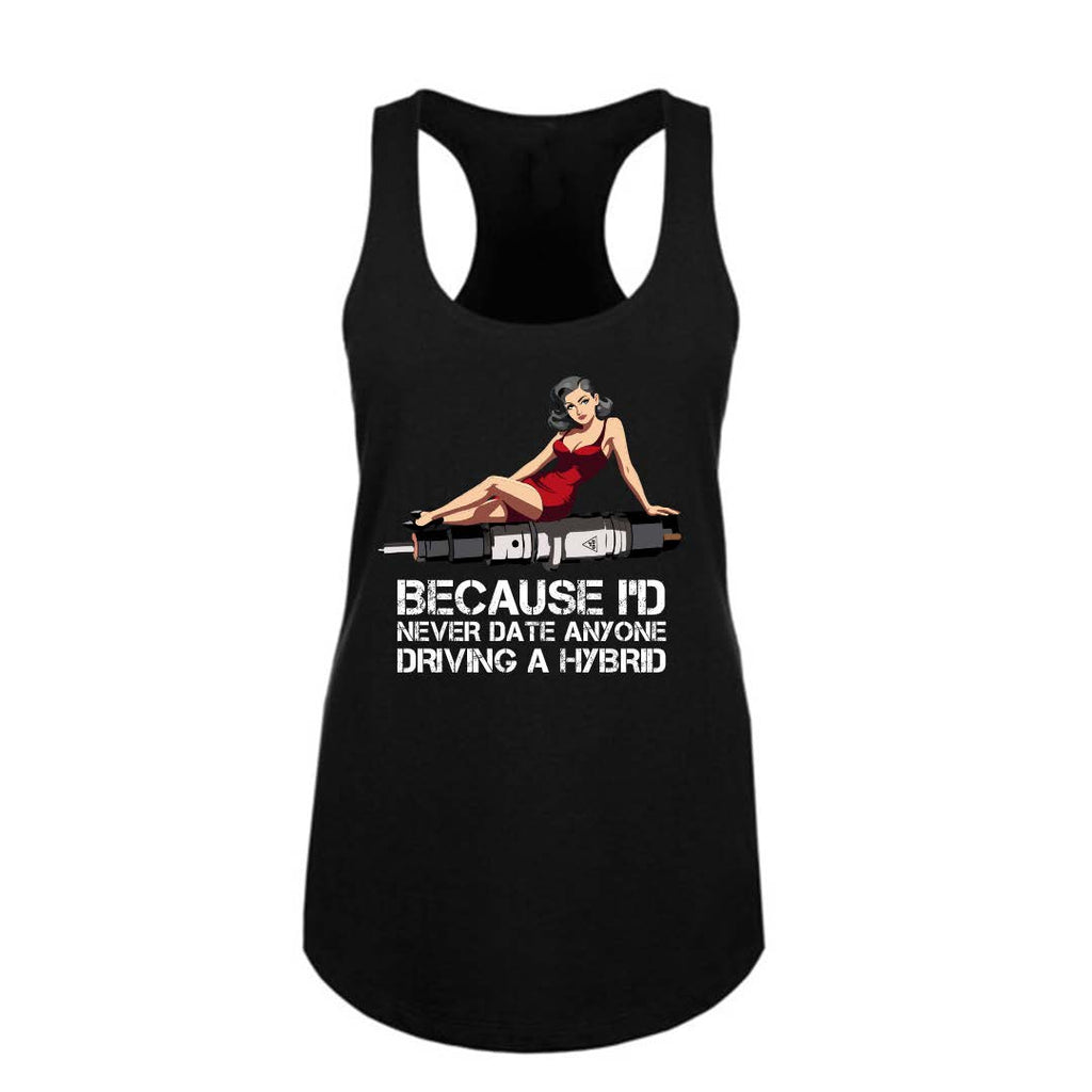 Women's Pin-Up Hybrid Tank
