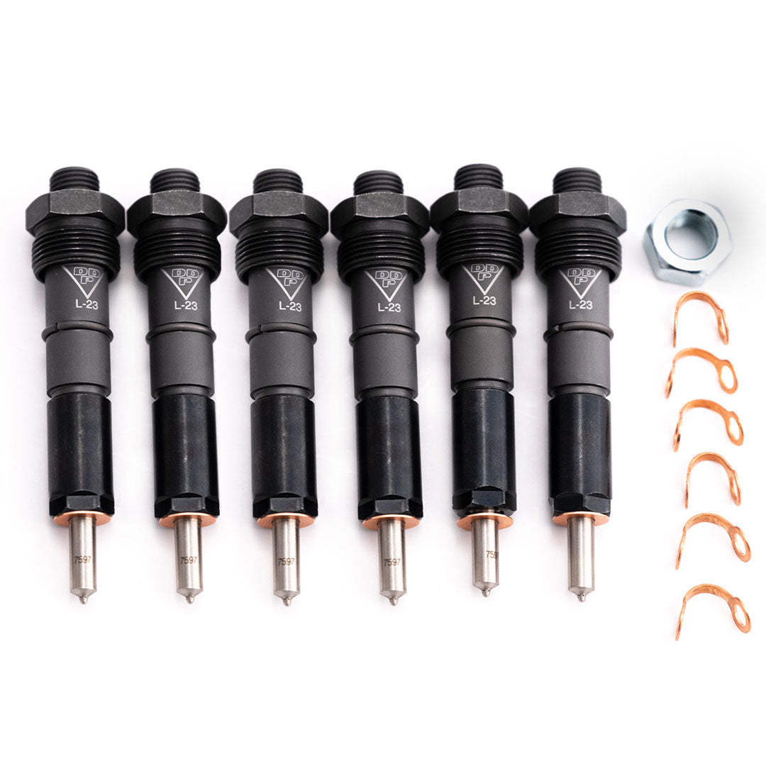 Super One Injector Dodge Cummins 89-93 5.9L 12 Valve Stage 1 Injector Set Dynomite Diesel ...