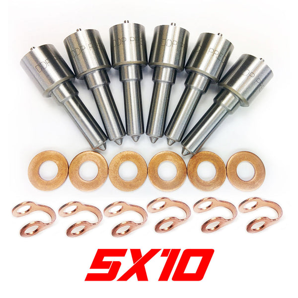 Dodge Cummins 89-93 5.9L 12 Valve 5x10 Classic Series Nozzle Set