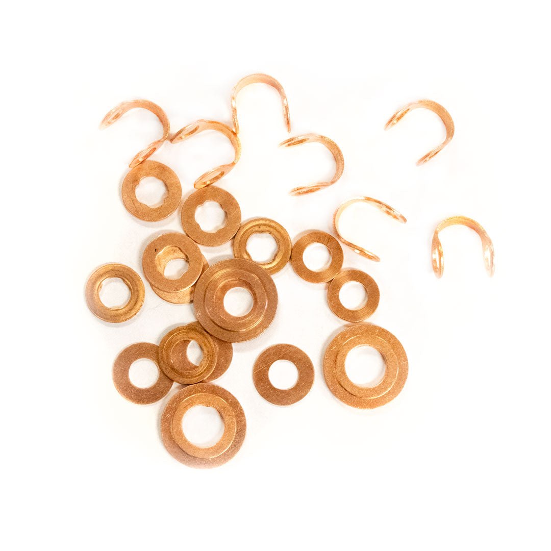 Genuine Bosch Injector Copper Sealing Washer, 2003-2007 5.9L Cummins