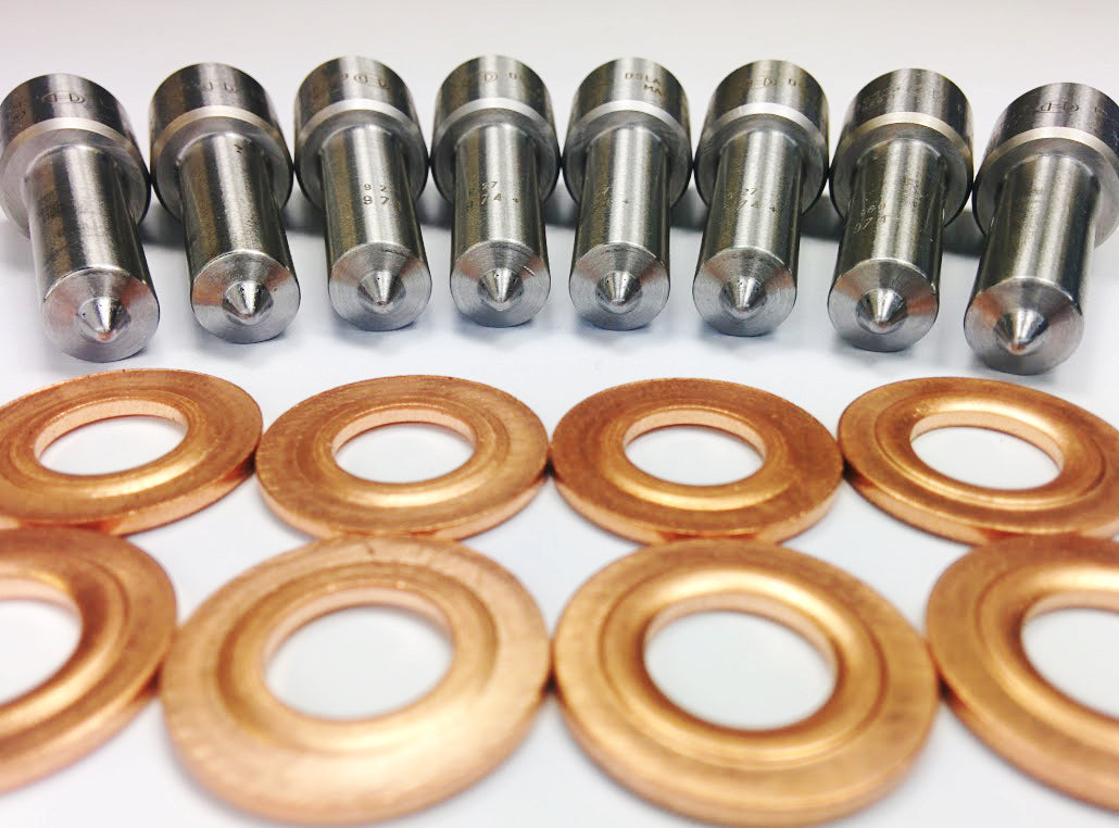 Chevy Duramax 01-04 LB7 Injector Nozzle Set 45 Percent Over – Dynomite ...